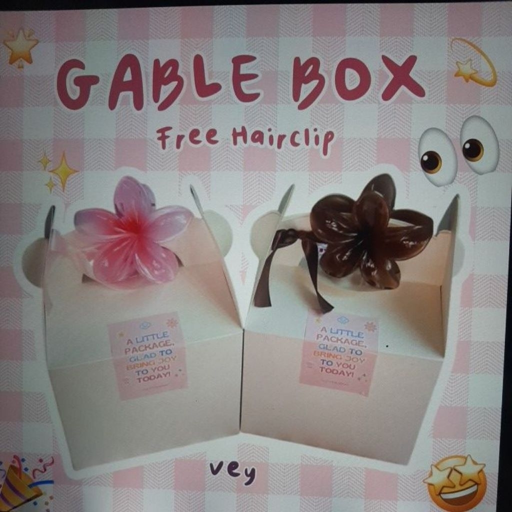 

Gable Box Free Hairclip