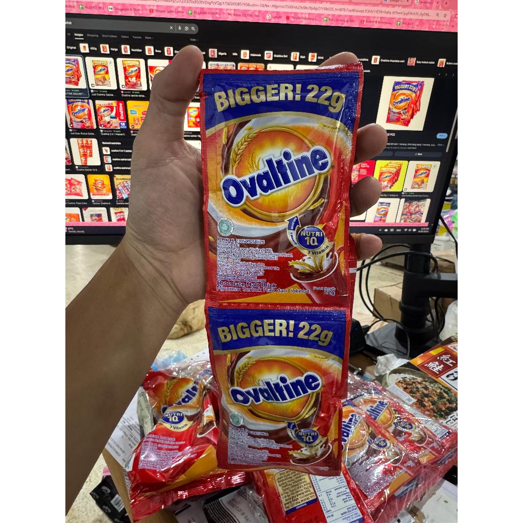 Ovaltine Classic / Susu Bubuk Coklat Ovaltine / Chocolate Drink Ovaltine - 22 Gram