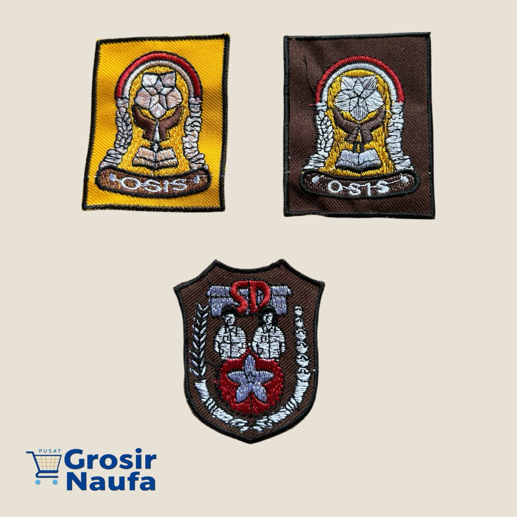 Badge OSIS Bordir Sekolah