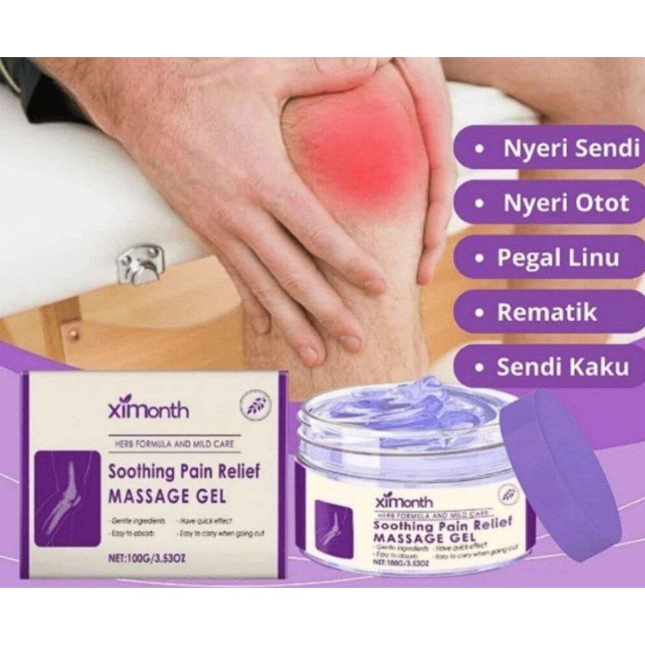 Gel pelumas sendi gel penghilang nyeri sendi ungu