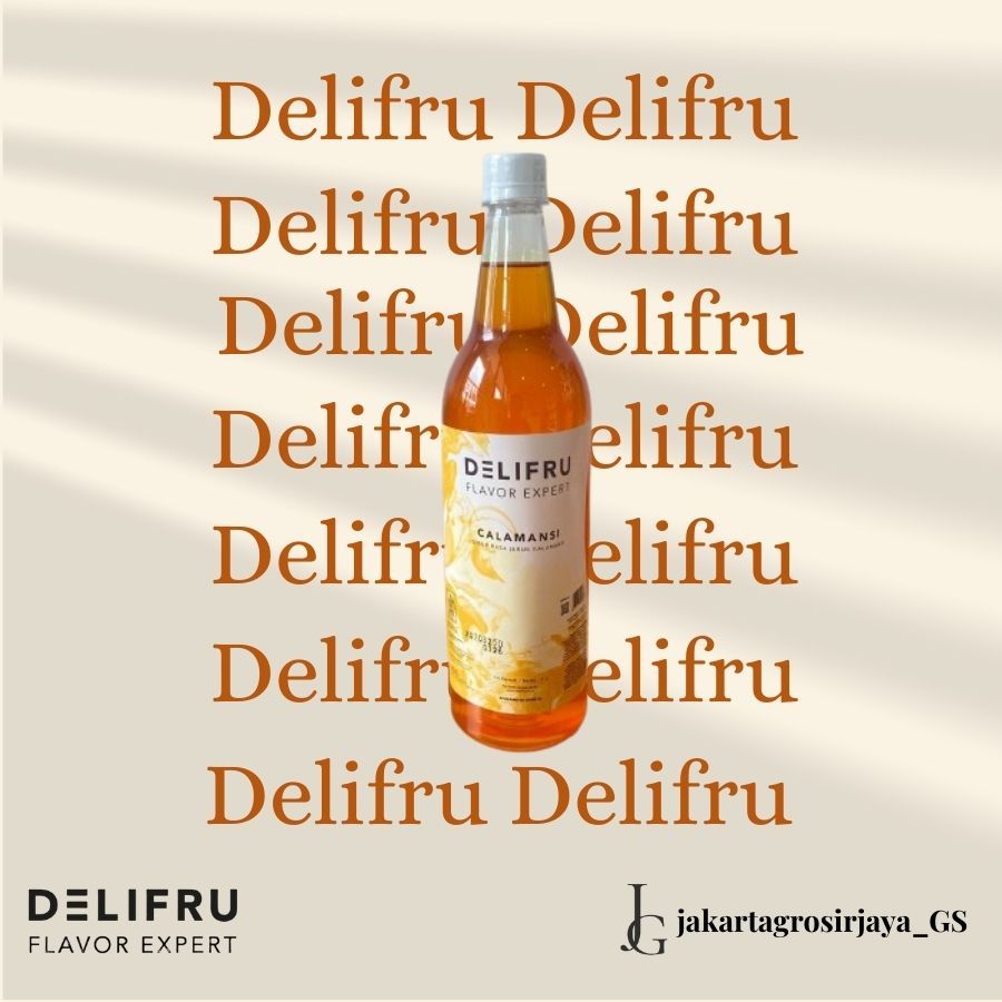 

Delifru Syrup Calamansi - Sirup Jeruk Kalamansi 1 Liter