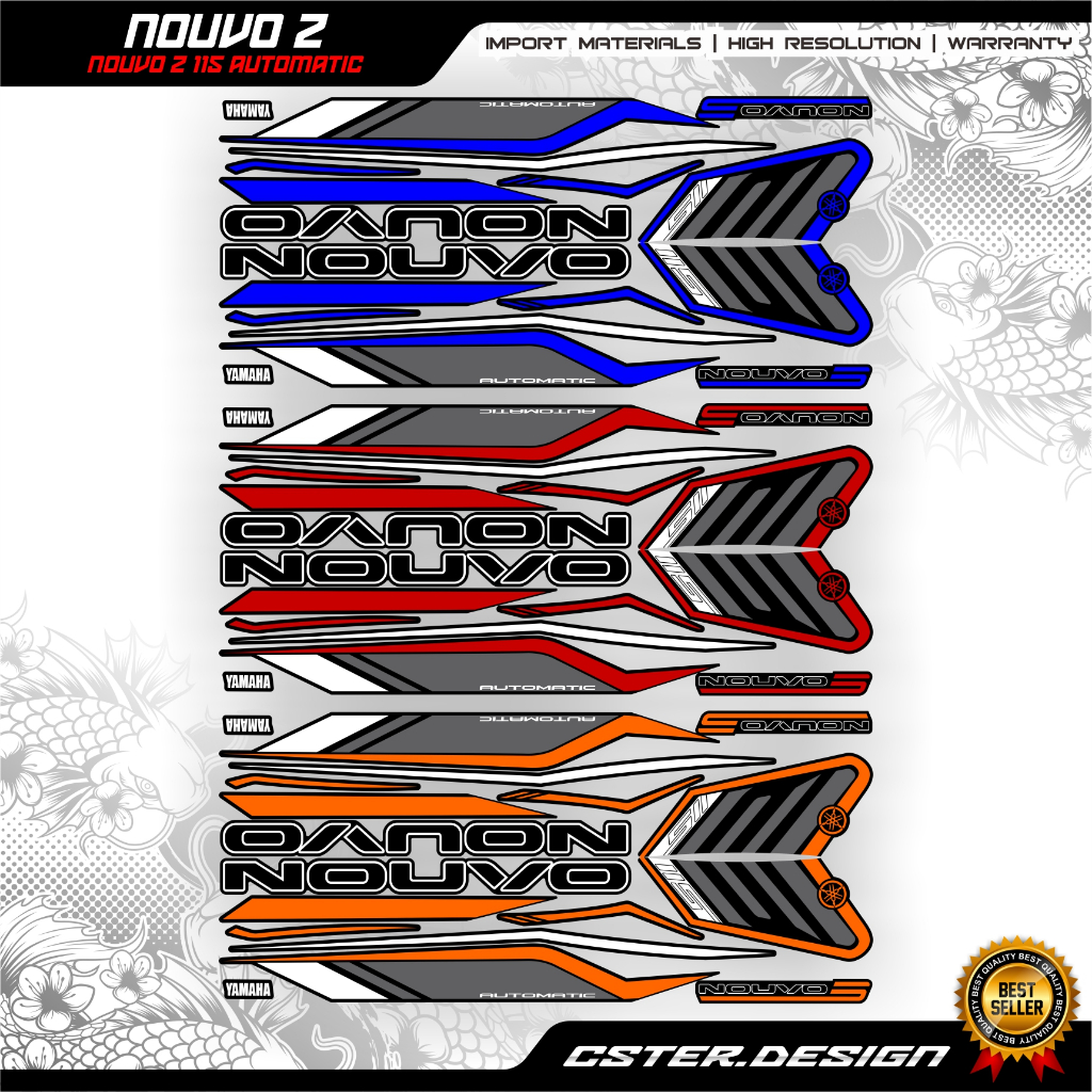 STRIPING NOUVO S MALAYSIA nouvo z nouvo mx