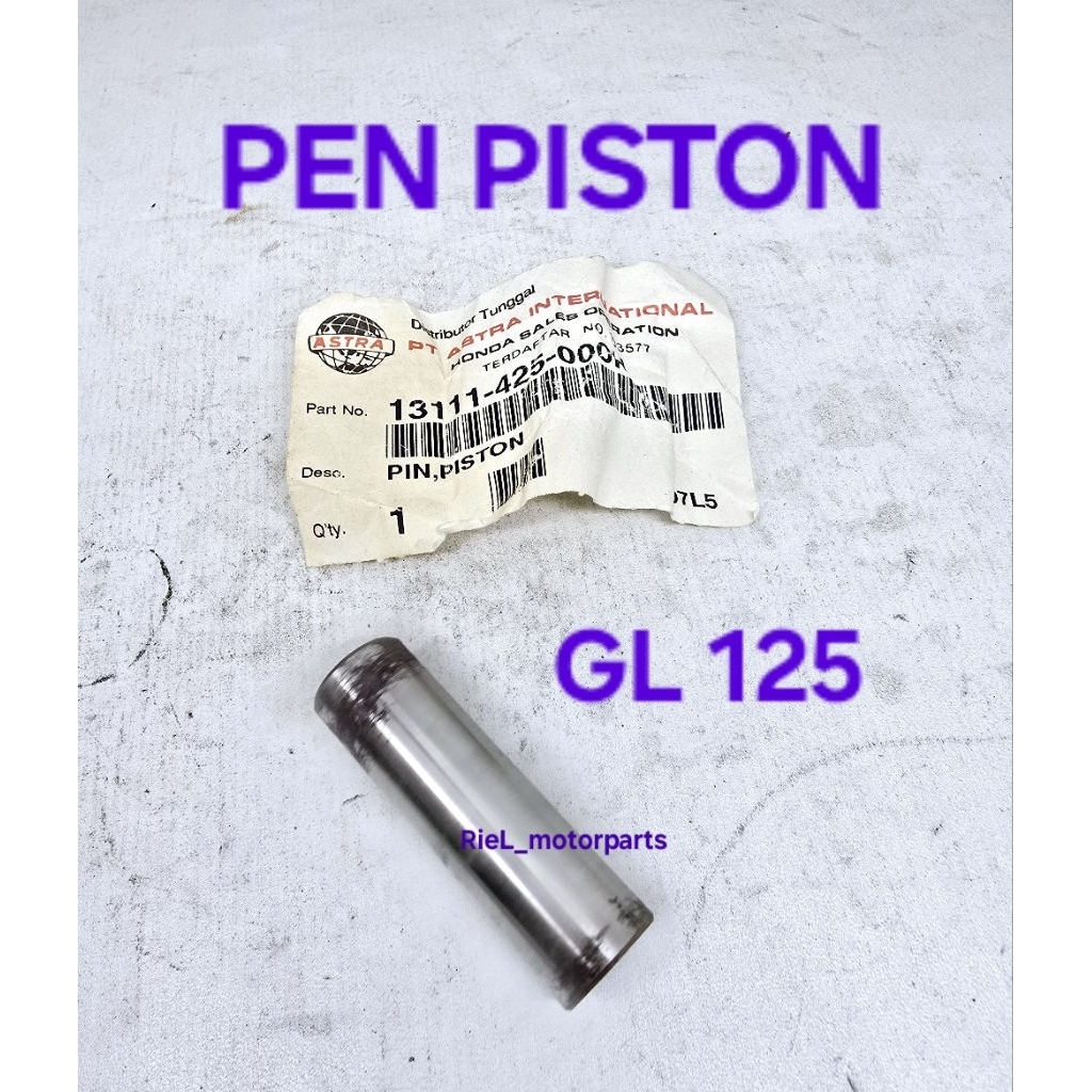 Pen Piston (AHM) GL125 / GL 125 seher ASLI HONDA