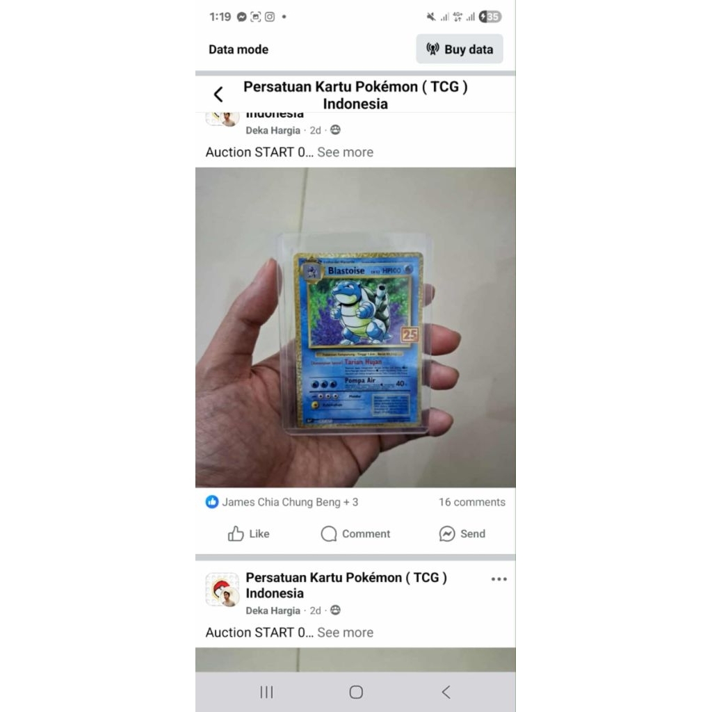 blastoise 25th pokemon tcg indonesia