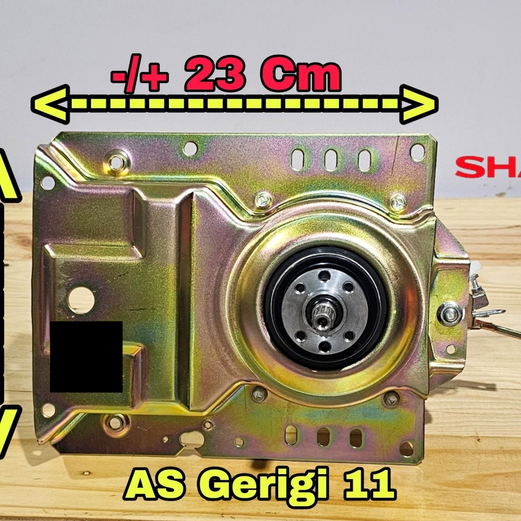 Gearbox Mesin cuci ((Sharp)) 1 tabung, girbok --Sharp