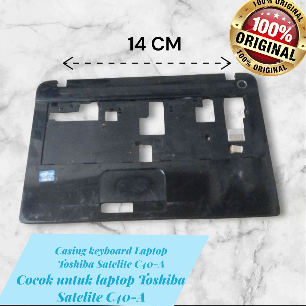 famres Casing keyboard Laptop Toshiba Satelite C40-A