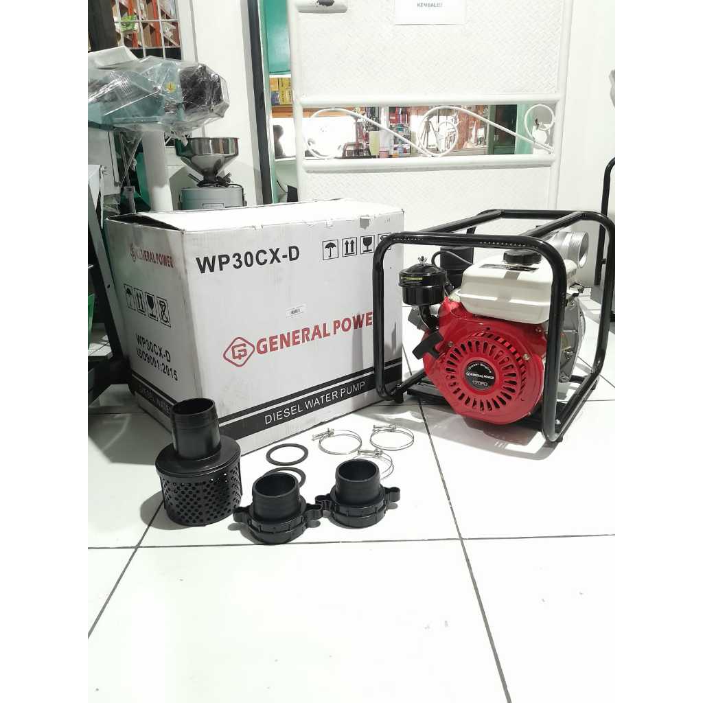 Water Pump Solar Alkon Pompa Air Irigasi Sawah 3 Inch General WP30CX-D