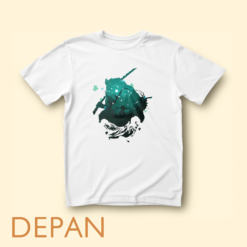 Kaos Anime Demon Slayer Inozuke Sil Original FatBoB Tshirt