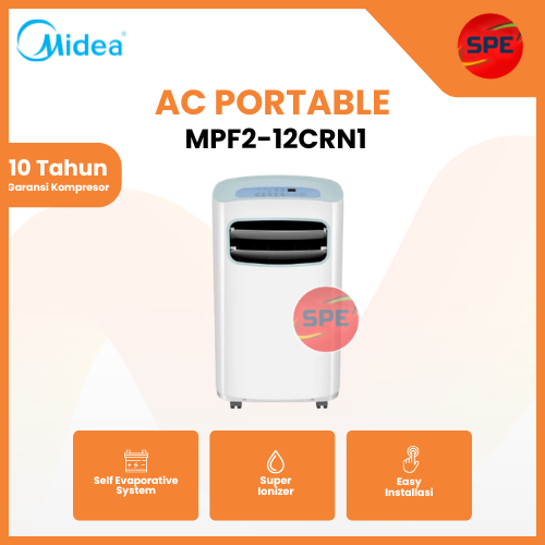 MIDEA AC PORTABLE MPF2-12CRN1 ( GARANSI RESMI) MEDAN