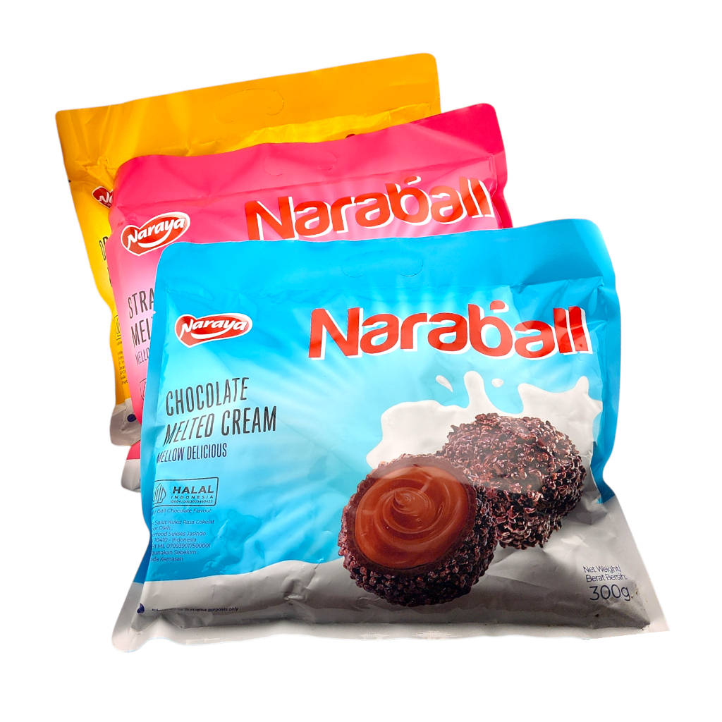 

Naraya Naraball Wafer Ball Melted Cream - Netto 300gr