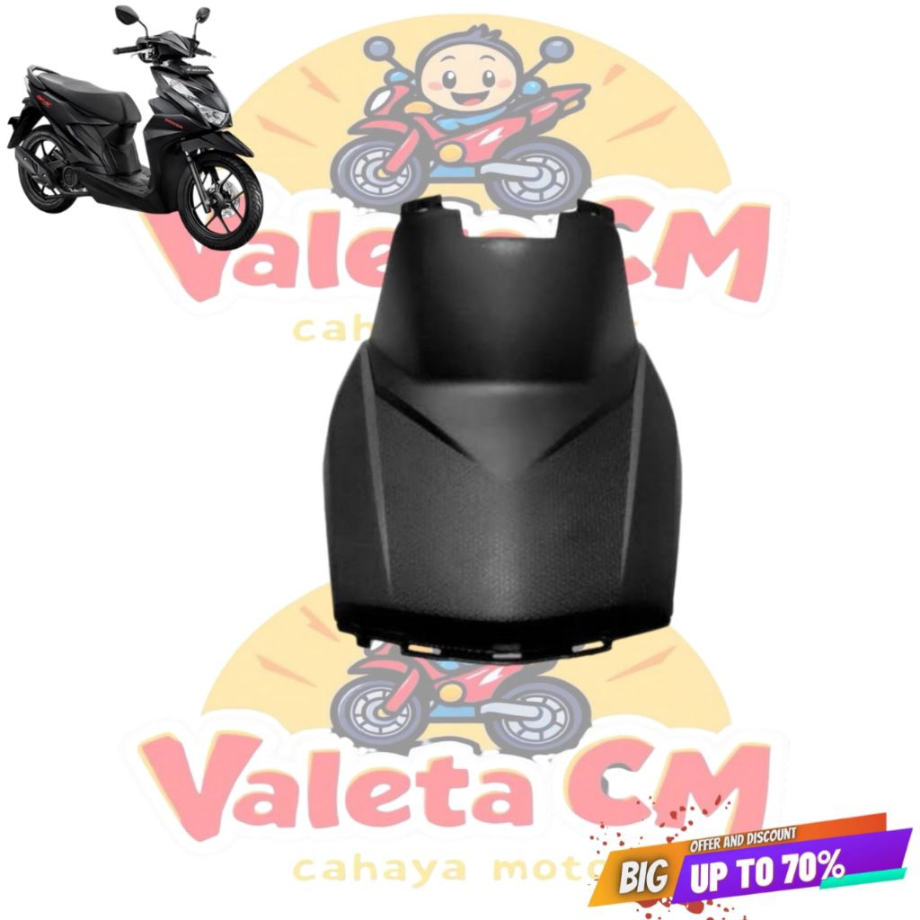 COVER TUTUP KNALPOT BEAT DELUXE 2020 / BEAT STREET NEW 2020-2022