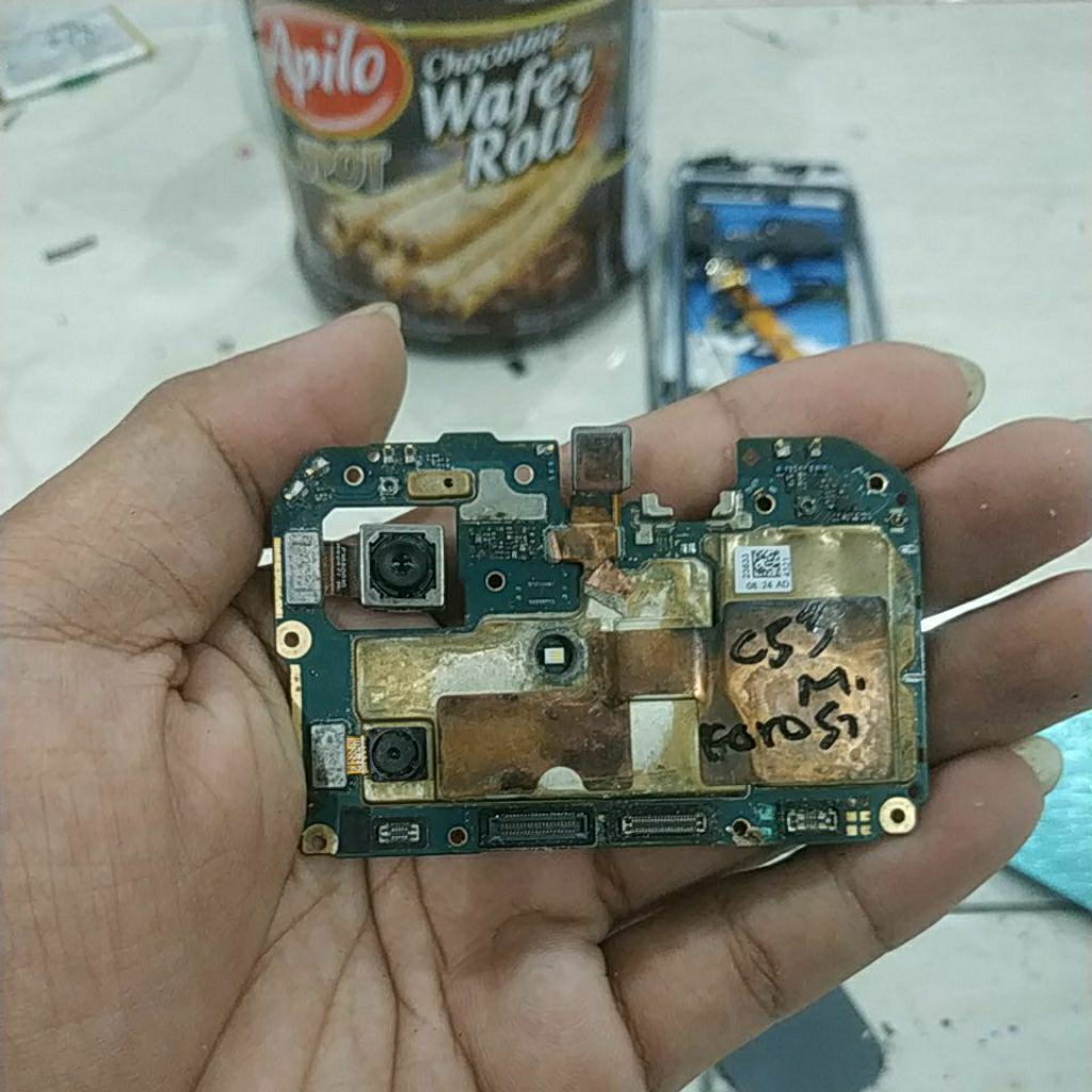 mesin realme c53,mati perawan korosi