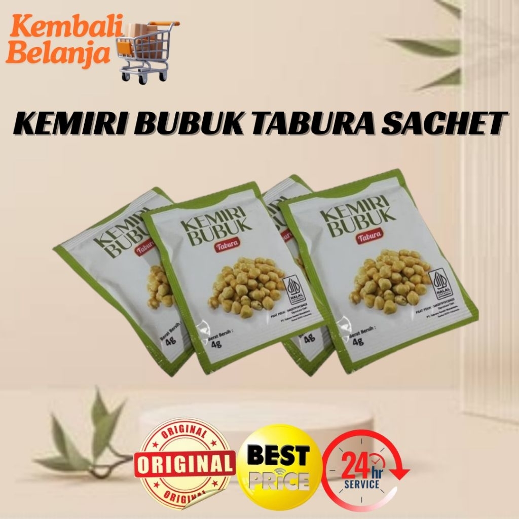 

Kemiri Bubuk Tabura 1 Sachet/ Miri Bubuk Tabura/ Bumbu Masak Praktis
