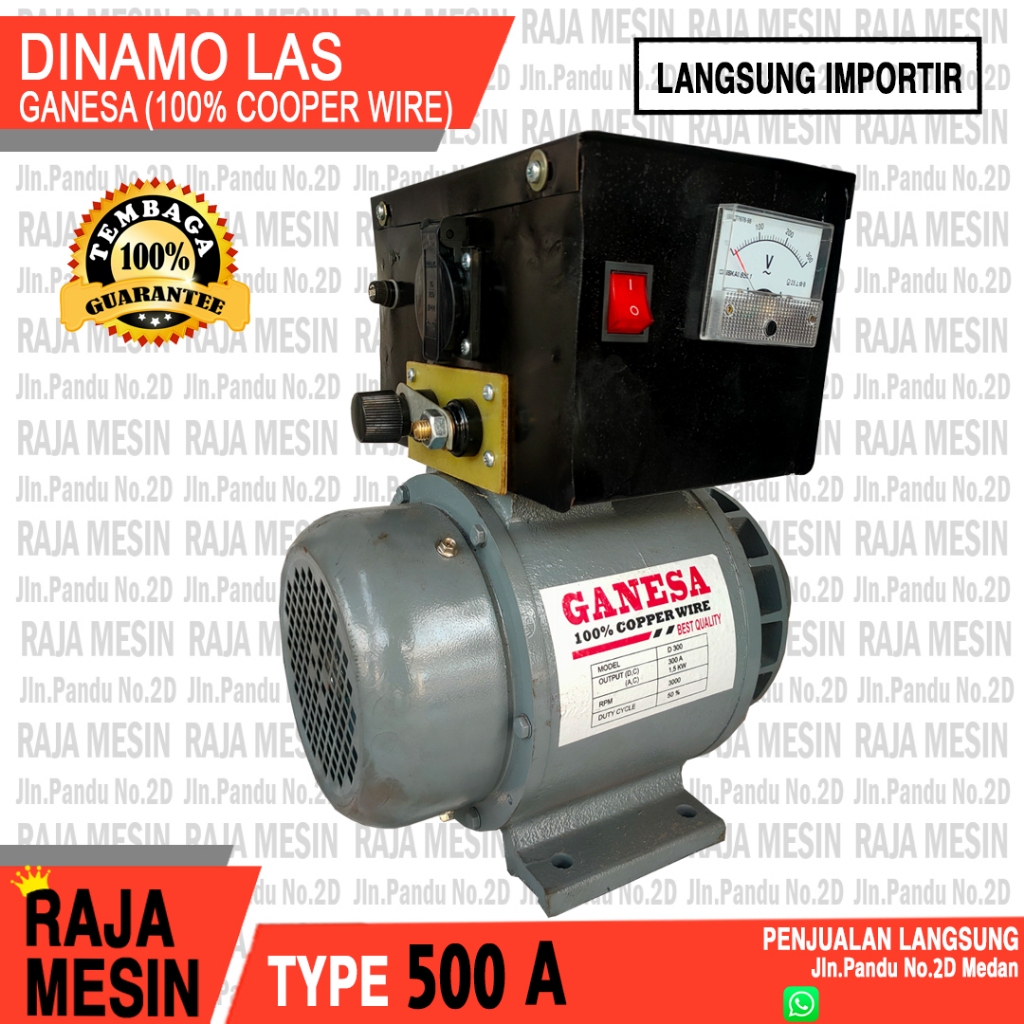 Dinamo Las Ganesa 500A / Dinamo Las Magnet
