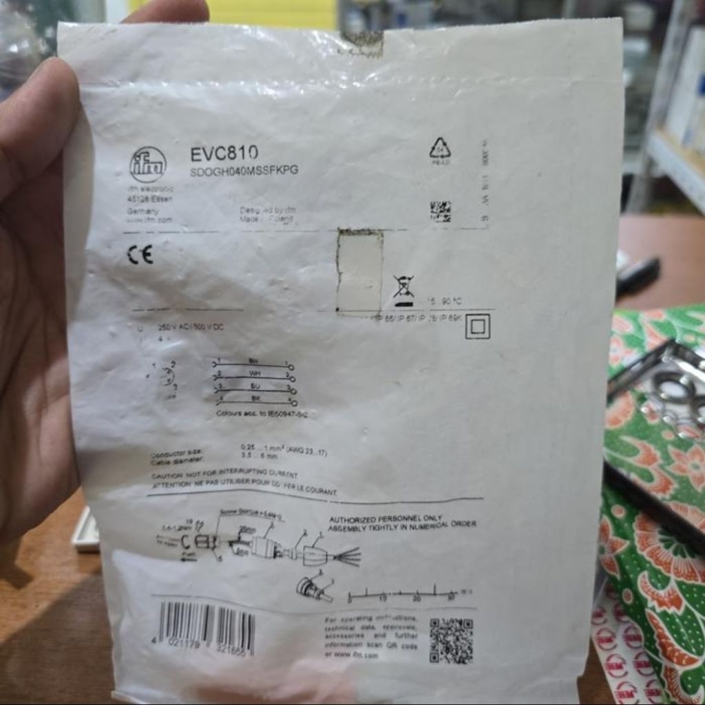 EVC810 IFM ELECTRONIC ORIGINAL