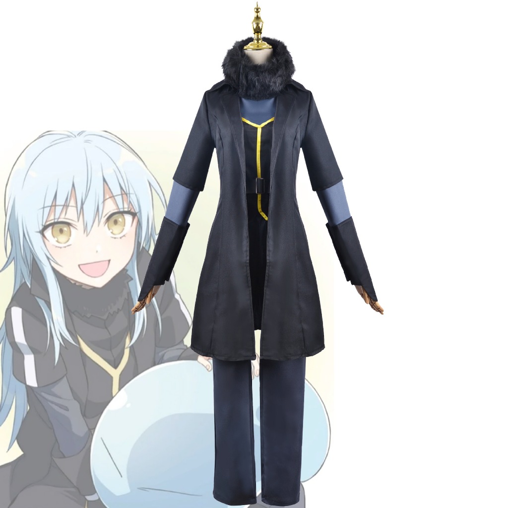 That Time I Got Reincarnated as a Slime cosplay Rimuru cosplay costume and wig shoes