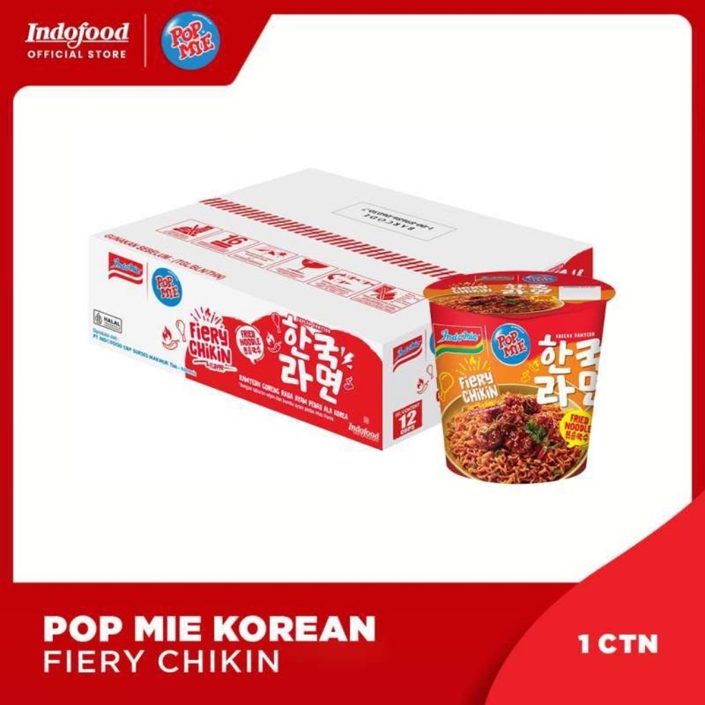 

Pop Mie Korean Fiery Chicken 74g