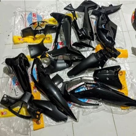 Paket Complite Set Body Full Body Complit Halus + Kasar Honda Supra X 125 Batman (2007-2013) Merk Wi
