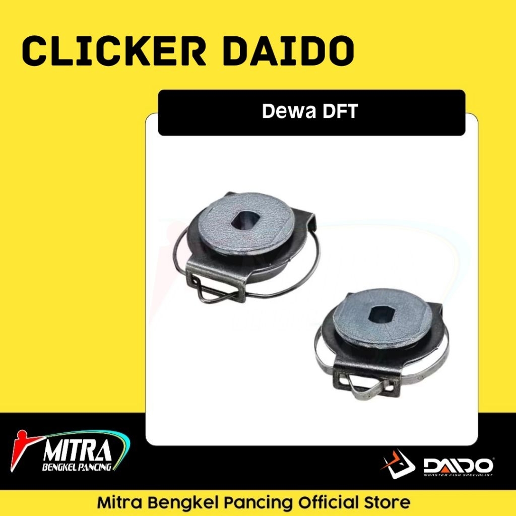 Set Clicker Kawat & Plat 1000 - 6000 Daido Daimos Ultra Thalassa Kraven Kawat & Plat