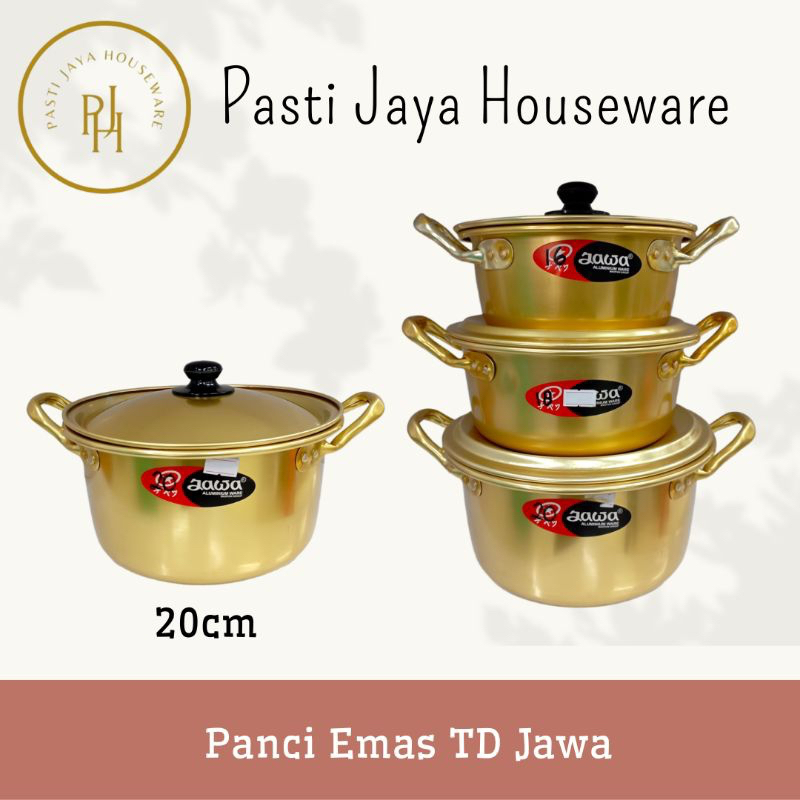 PANCI MASPION ALUMUNIUM JAWA EMAS