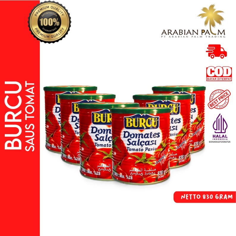 

Saus Tomat Burcu 830gr – Rasa Otentik dari Turki