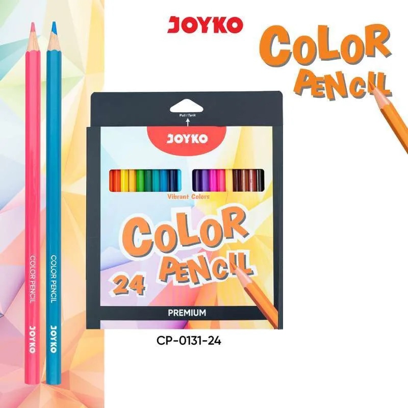 

JOYKO Color Pencil 12 Warna CP-0131-24 Premium