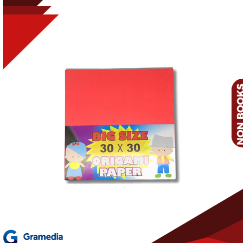 

Gramedia Medan - ASTURO ORIGAMI PAPER BIGSIZE 30 X 30CM 50 SHEET/PACK