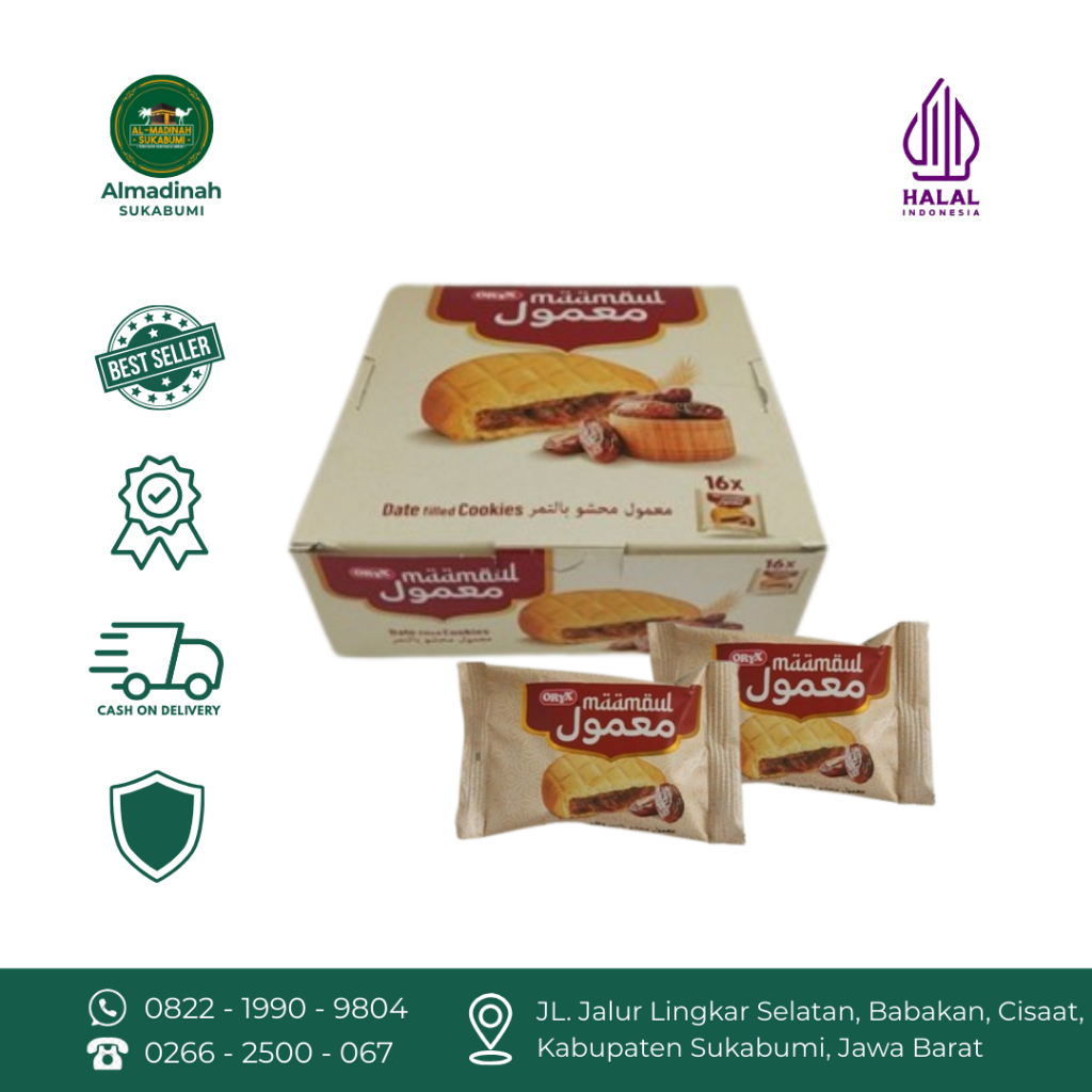 

BISKUIT MAAMOUL ISI SELAI KURMA KHAS TIMUR TENGAH