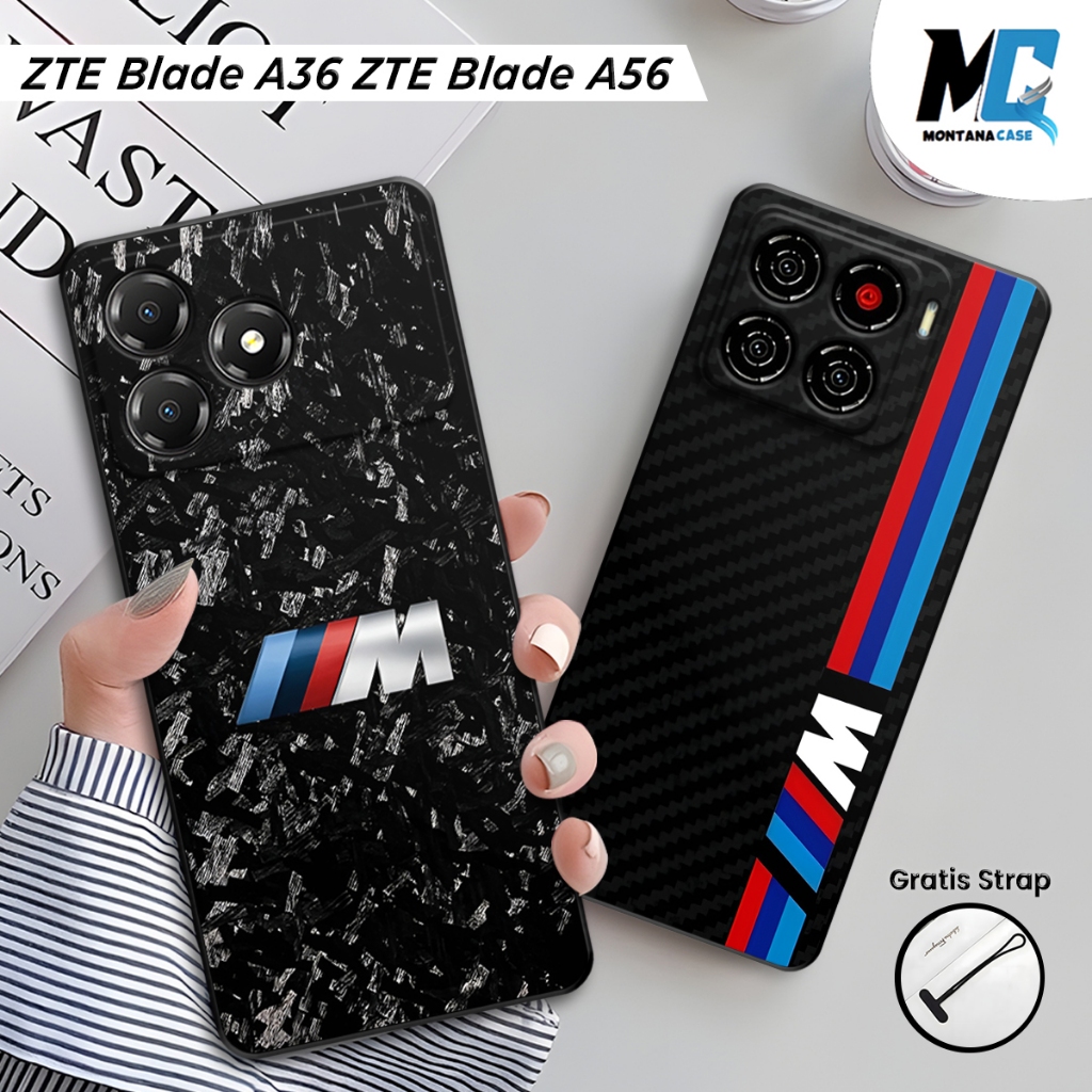Montana Casing ZTE Blade A56 / ZTE Blade A36 Silikon Printing Gambar BMVV | Case Full Karet HP ZTE B