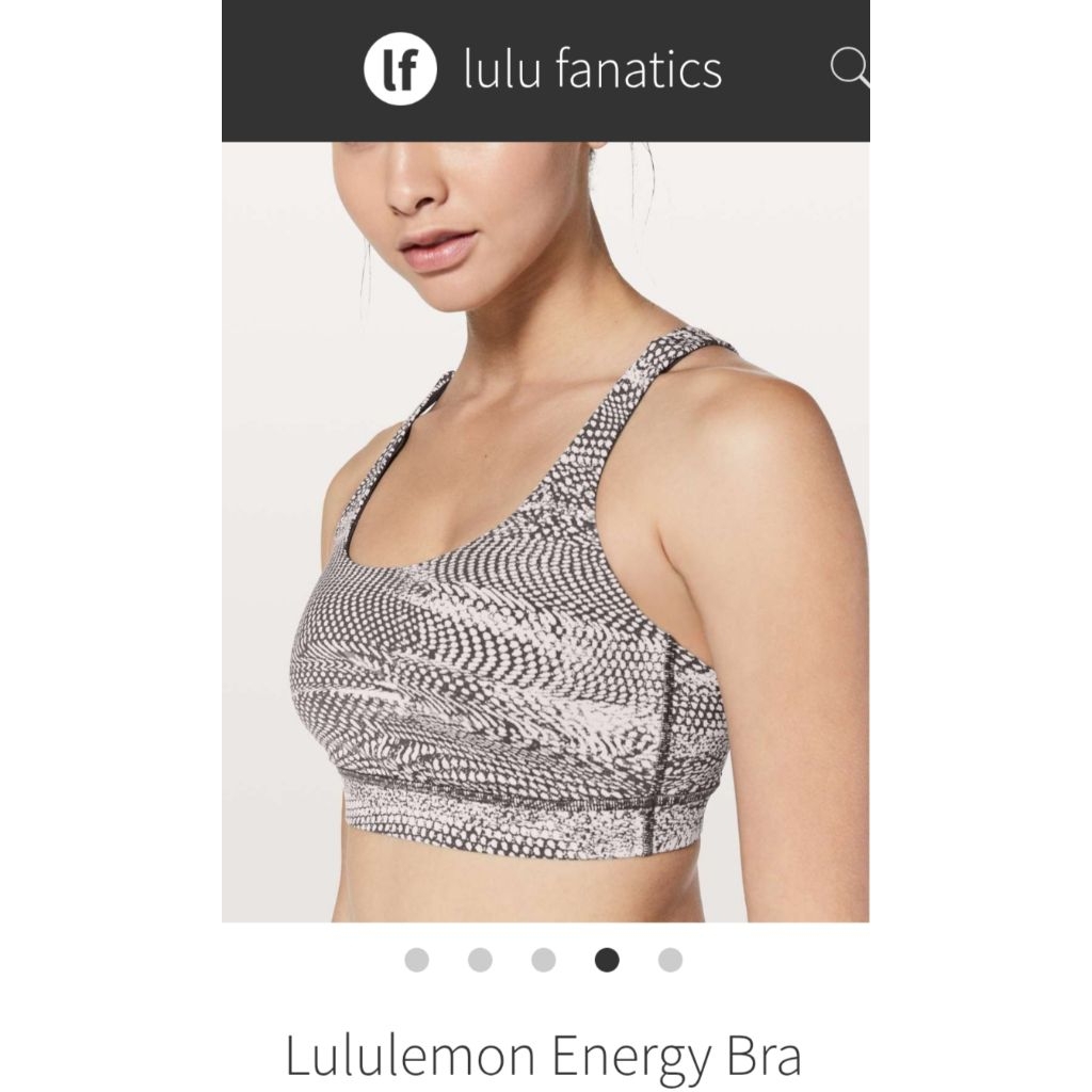 lululemon bra sport sz L