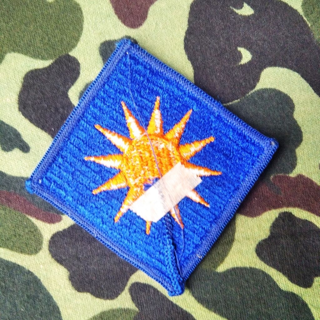 patch us army 40th infantry patch tentara amerika jadul patch tentara jadul vintage us military patc