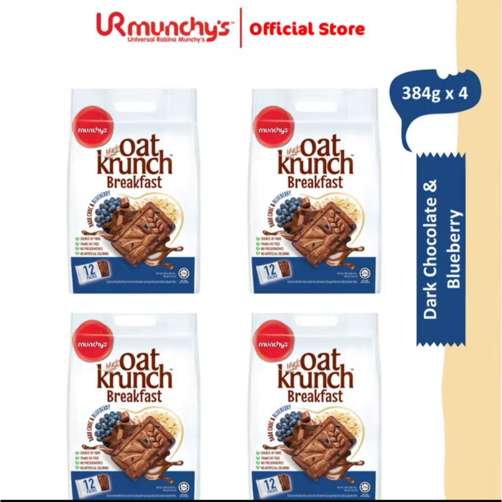 

OAT KRUNCH BREAKFAST DARK CHOC & BLUEBERRY