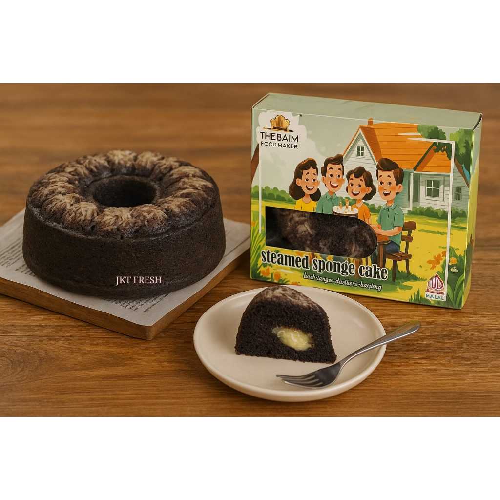 

Kue Bolu Ketan Hitam Keju Lumer