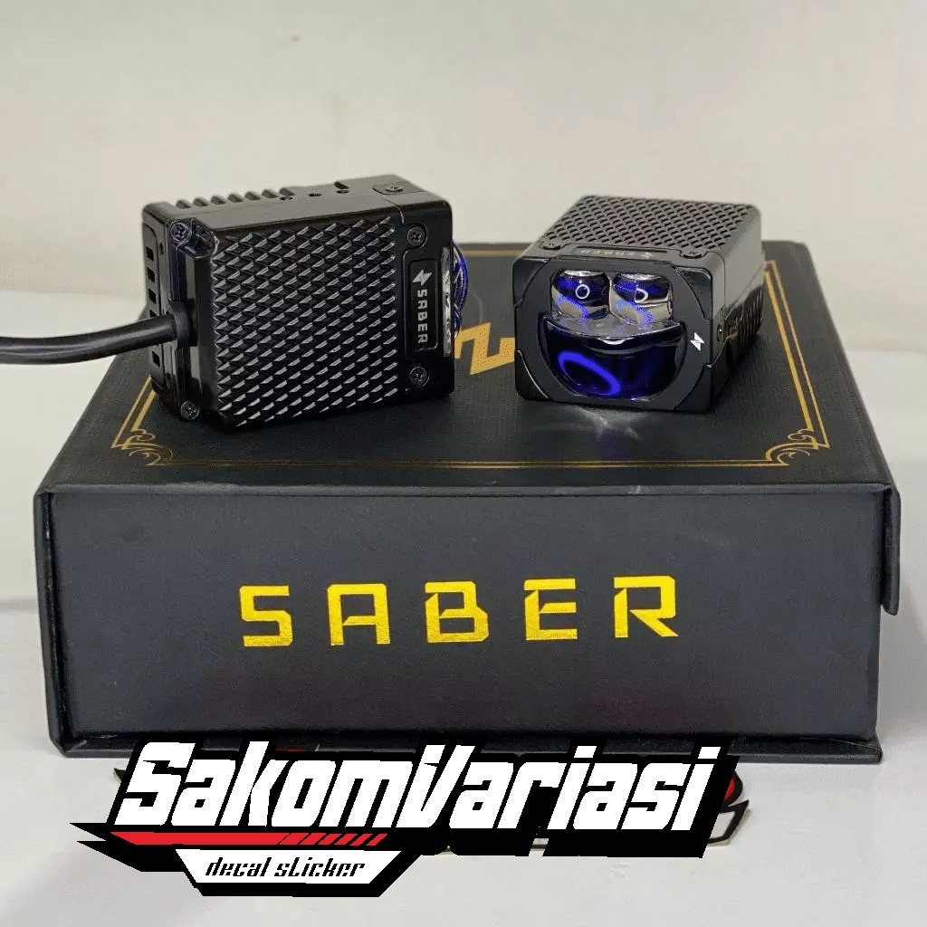 MINI PROJIE SABER SR1 EVO NEW MINI PROJIE LED PROJECTOR FOGLAMP LAMPU MOBIL