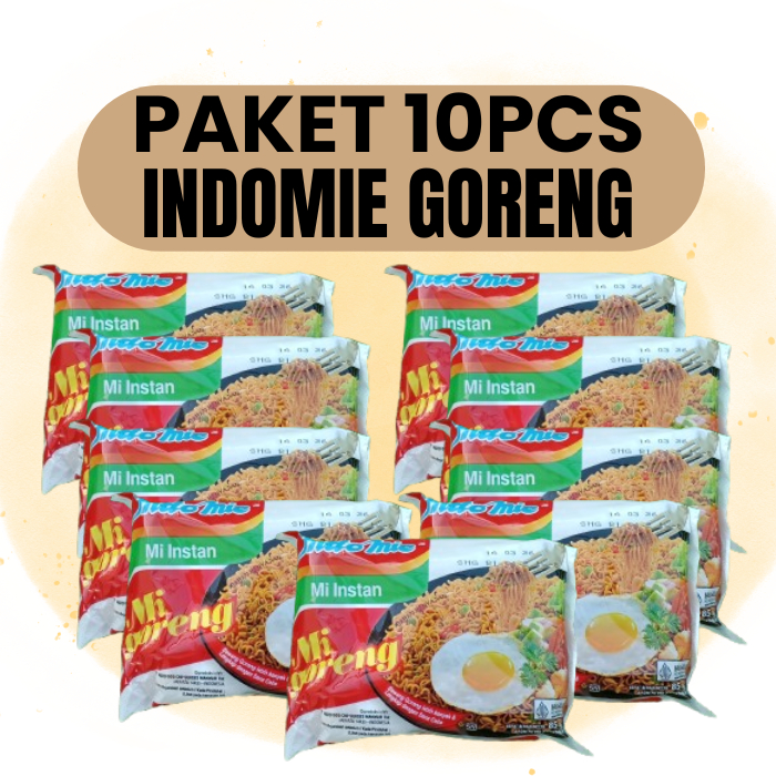 

PAKET 10PCS INDOMIE GORENG