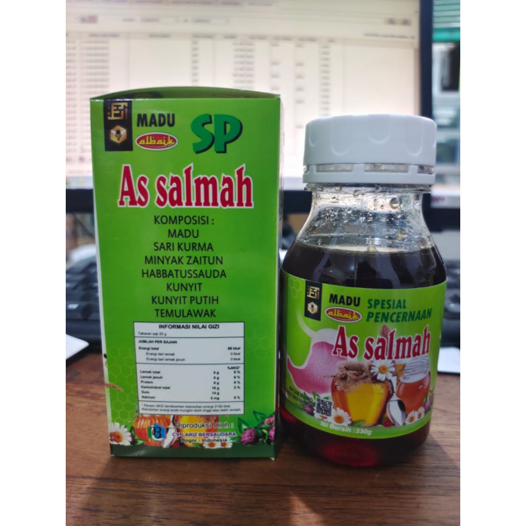 

Madu As Salmah Pencernaan 350gram