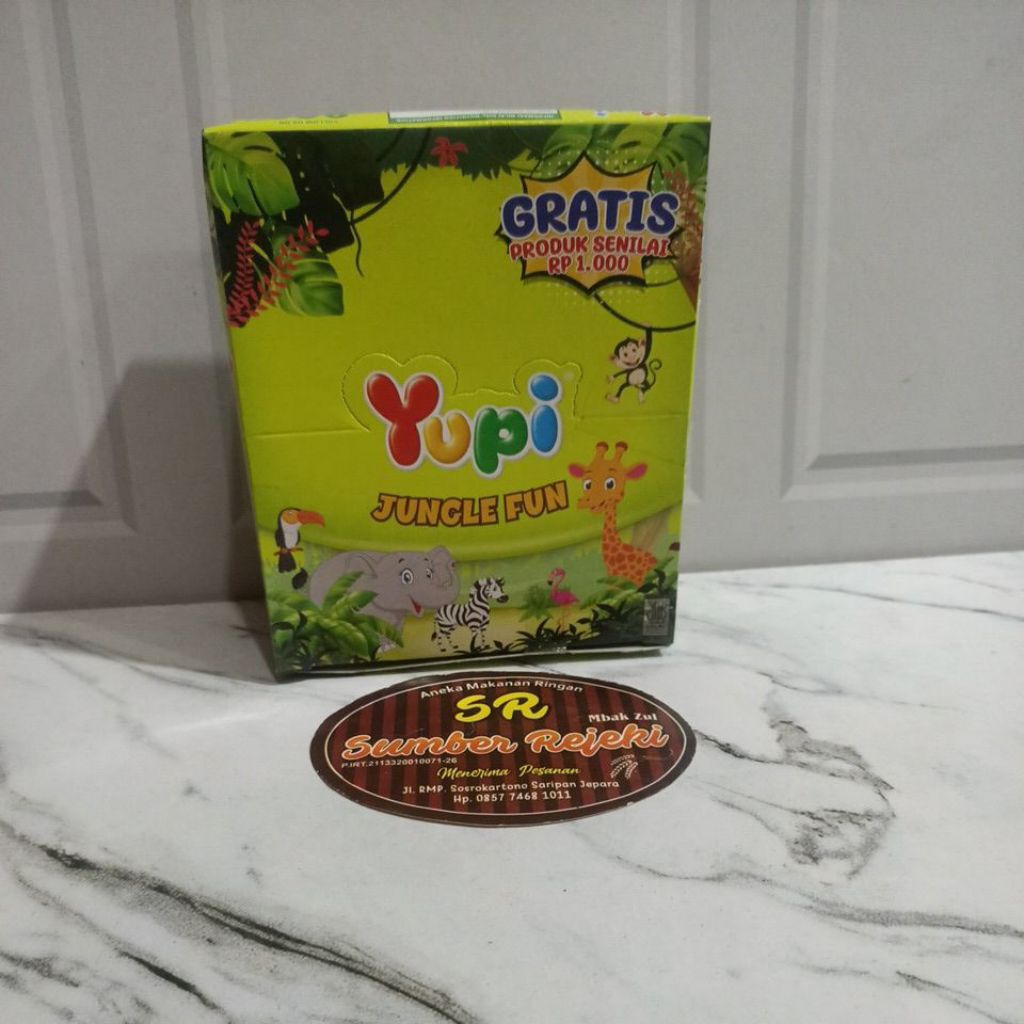 

YUPI JUNGLE FUN BERAT 144 GRAM