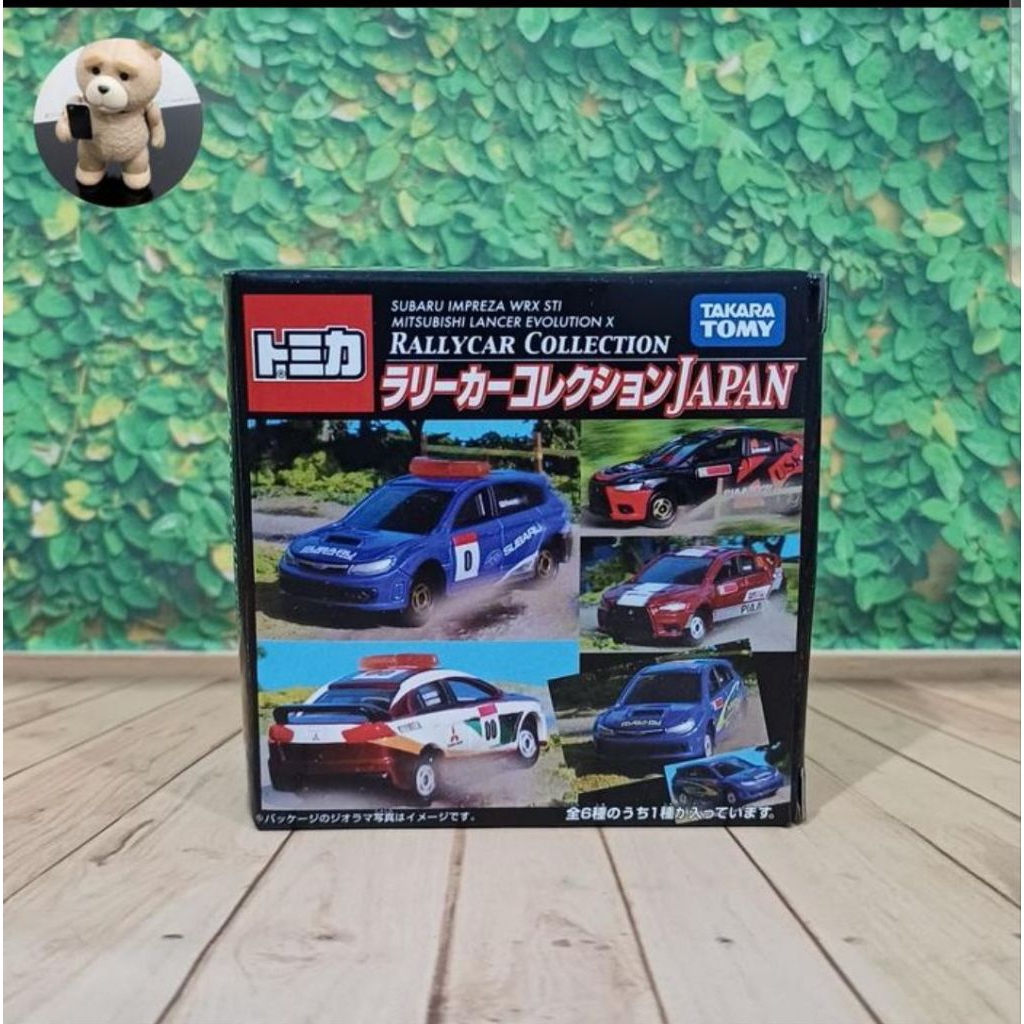 tomica rallycar collection subaru impreza WRX STI #61