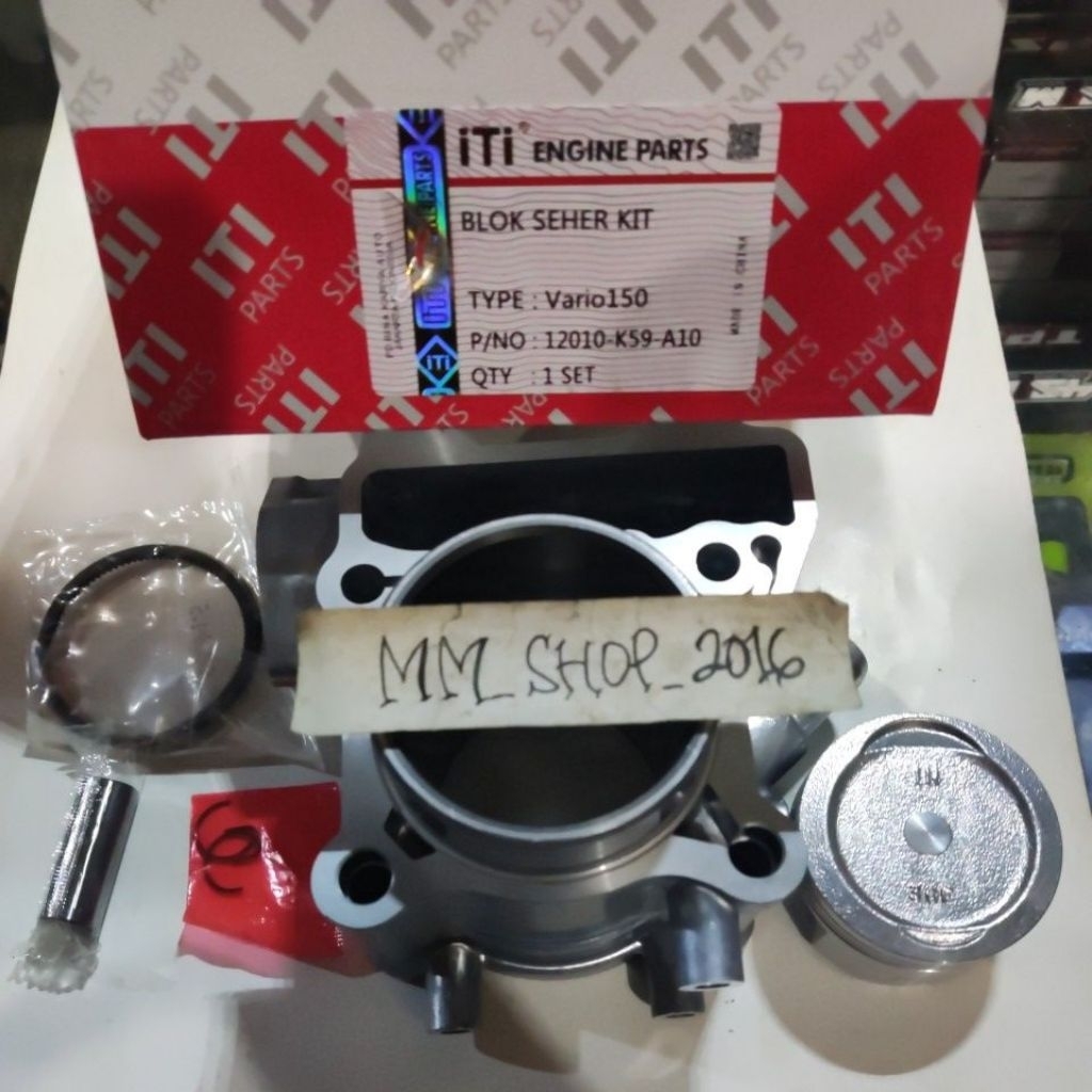BLOK SEHER BORING SET VARIO 150 ITI