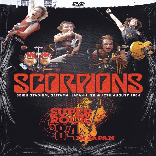 DVD Musik Scorpions ~ Super Rock in Japan 1984
