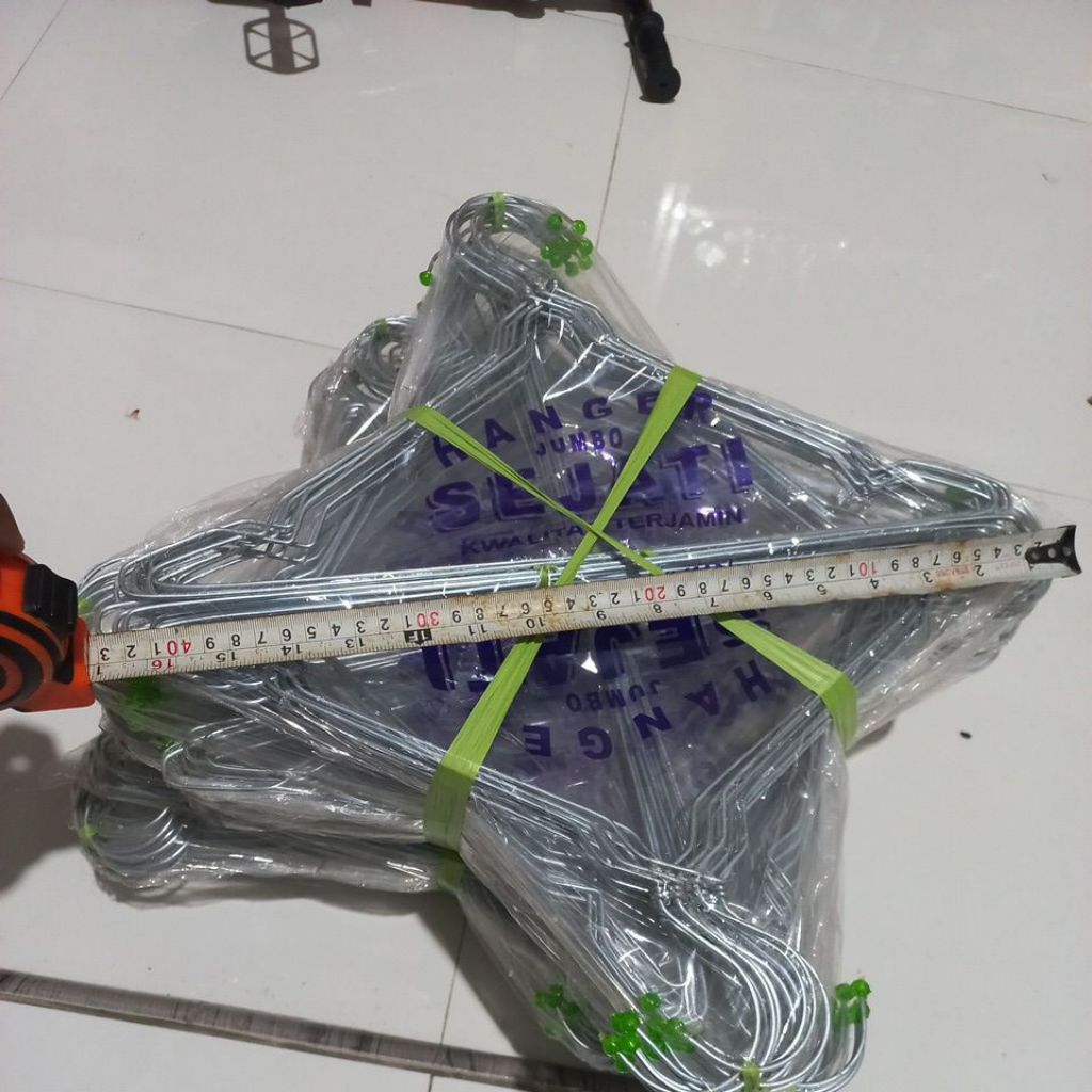 Hanger Kawat Ukuran Dewasa 1lusin