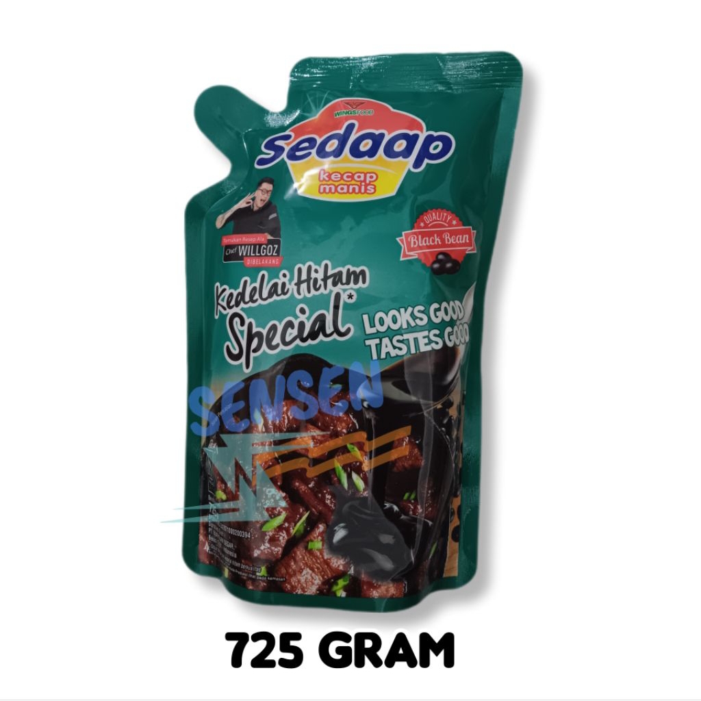 

Kecap sedaap Kedelai Hitam Special 725 gram