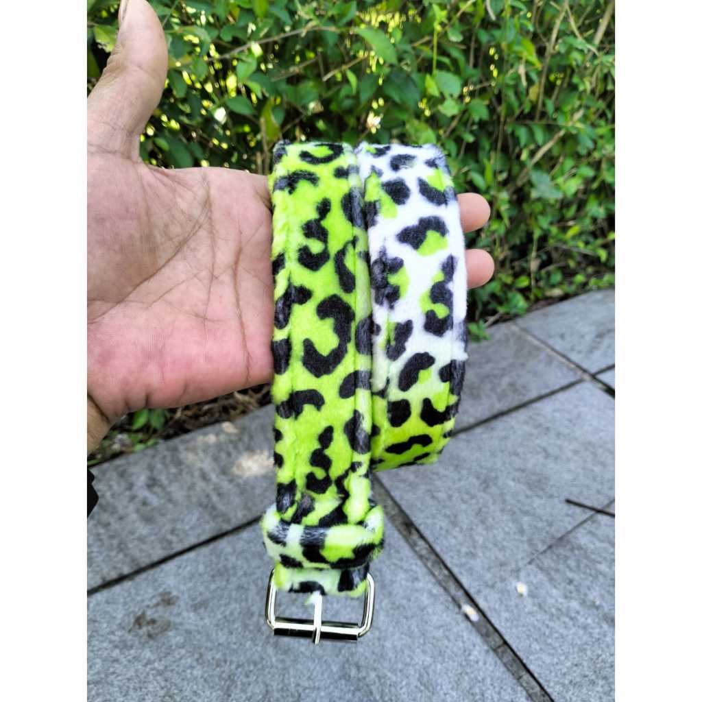Sabuk Leopard Ikat pinggang motif leopard Pria dan Wanita