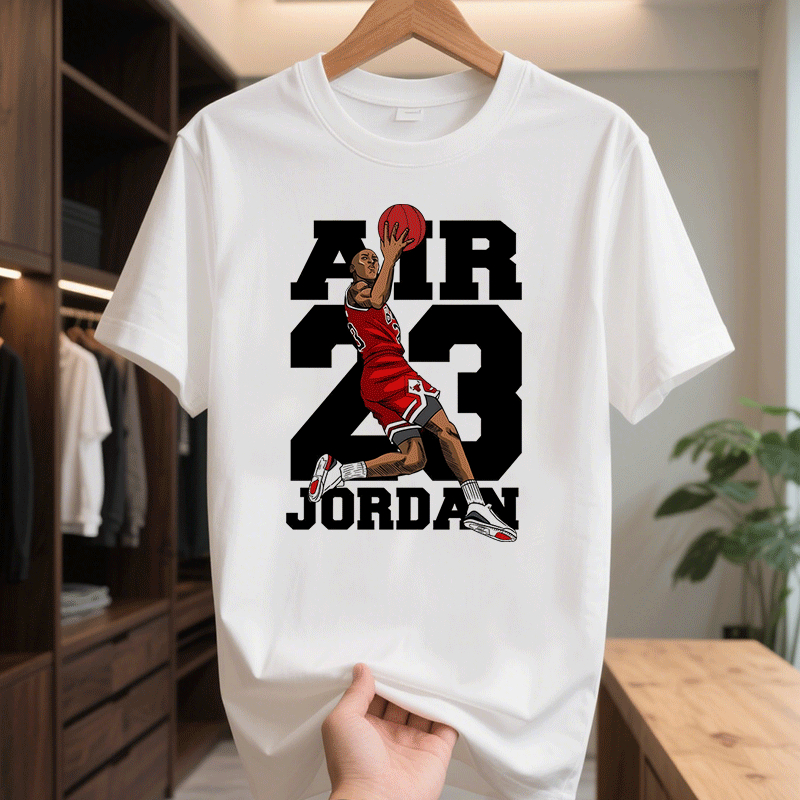 Kaos Michael Jordan Air 23 Basketball Oversize | T-Shirt Pria Wanita Unisex Katun Premium Fashion St