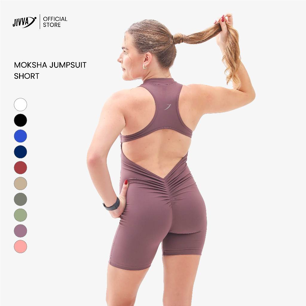 JIVVA SPORTWEAR - MOKSHA JUMPSUIT SHORT