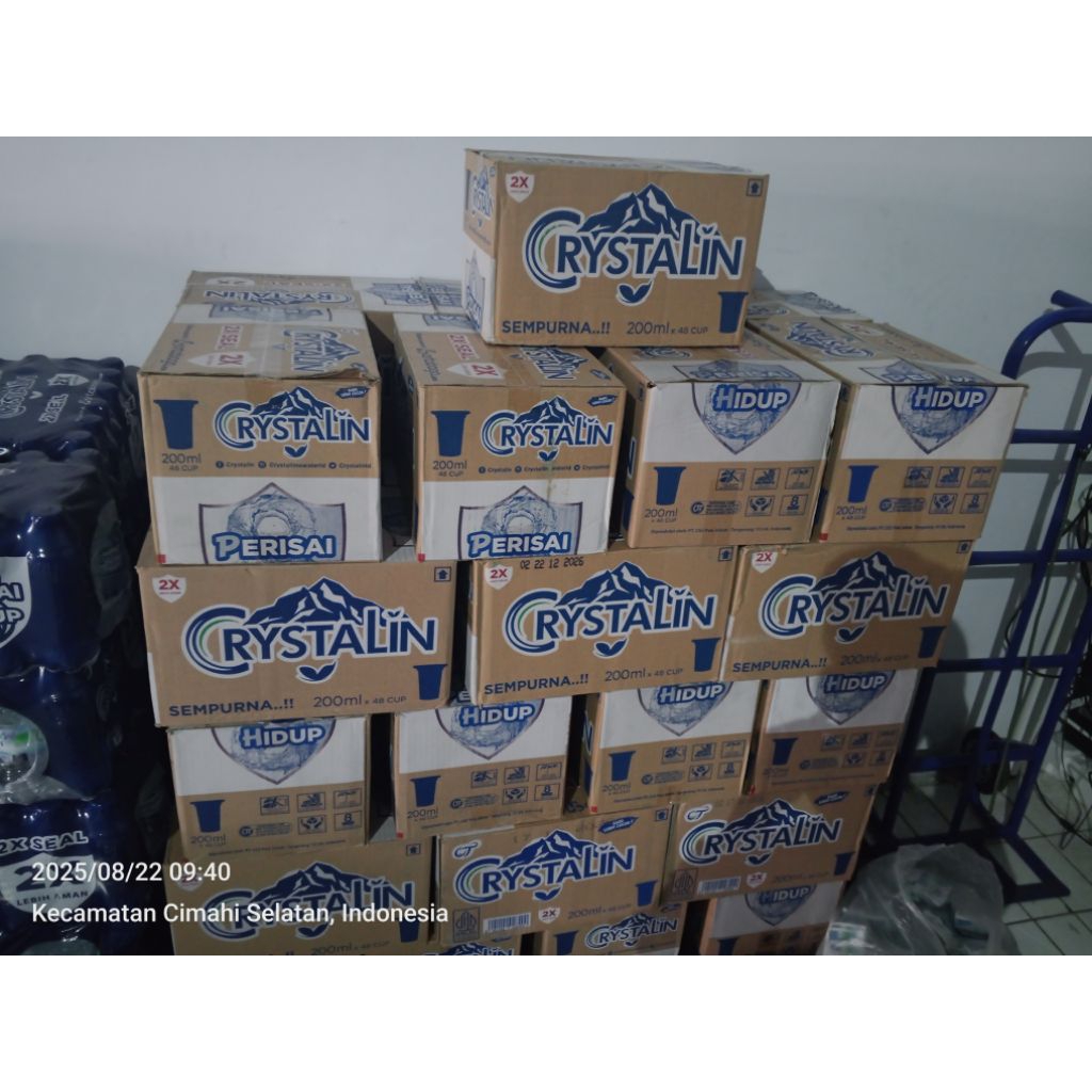 

Crystalin 200ML isi 48Pcs