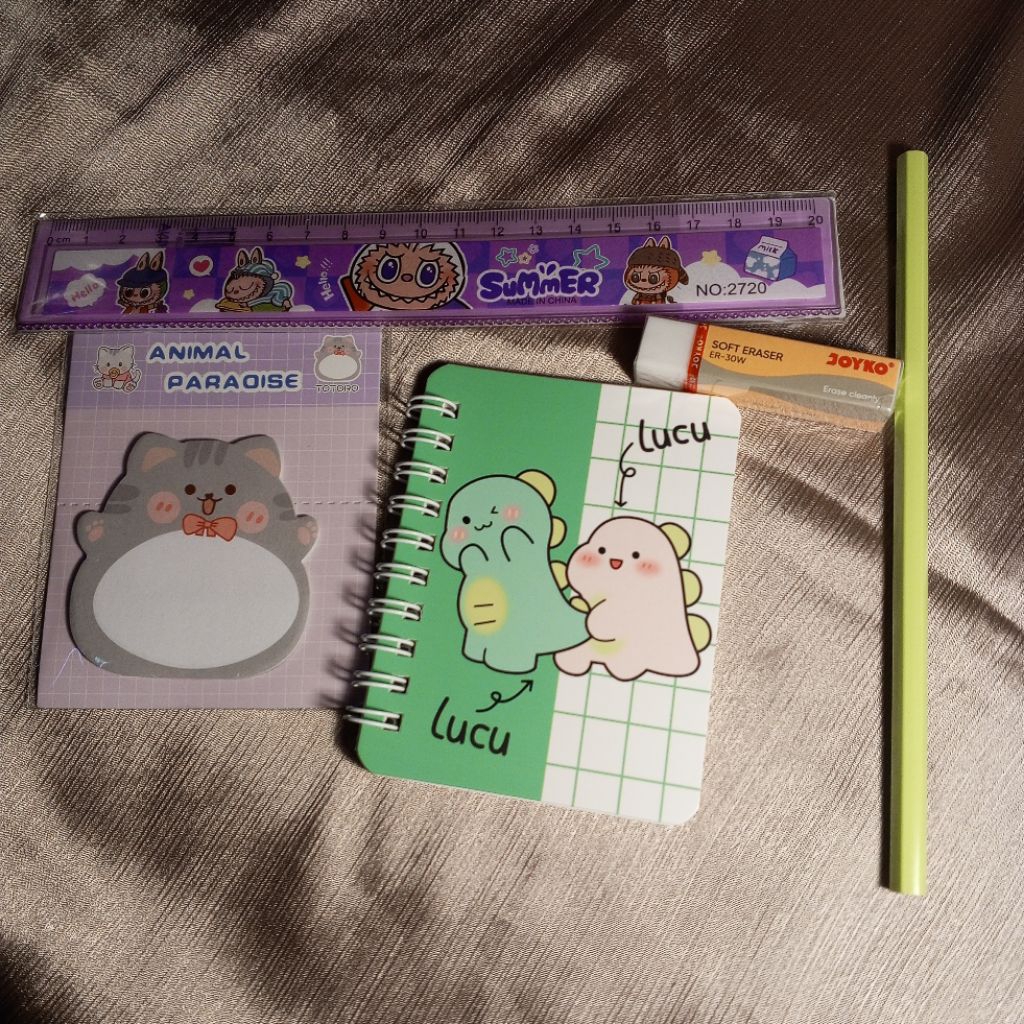 

Paket 12k - Alat tulis lucu (hadiah, kado, mini gift, souvernir)