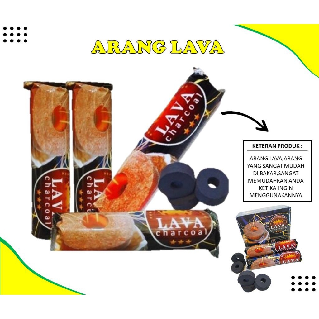ARANG MAGIC LAVA ARANG UNTUK BUKHUR CEPAT NYALA