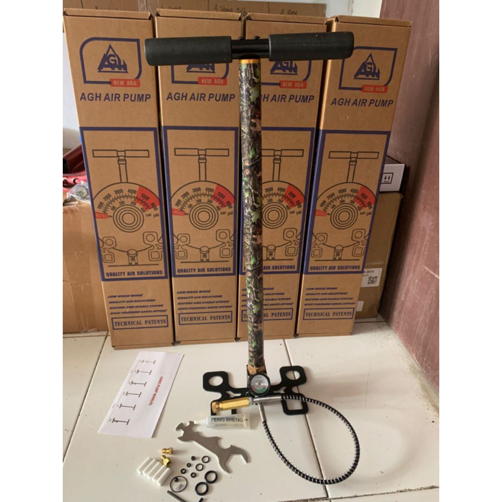 Pompa pcp 6000psi new. kaki Lipat evo