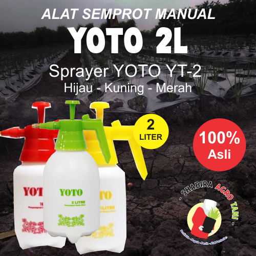 YOTO Manual Sprayer 2 Liter